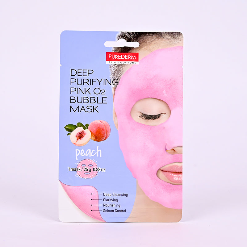 PUREDERM DEEP PURIFYING PINK BUBBLE FACE MASK ADS386 25GM 1P