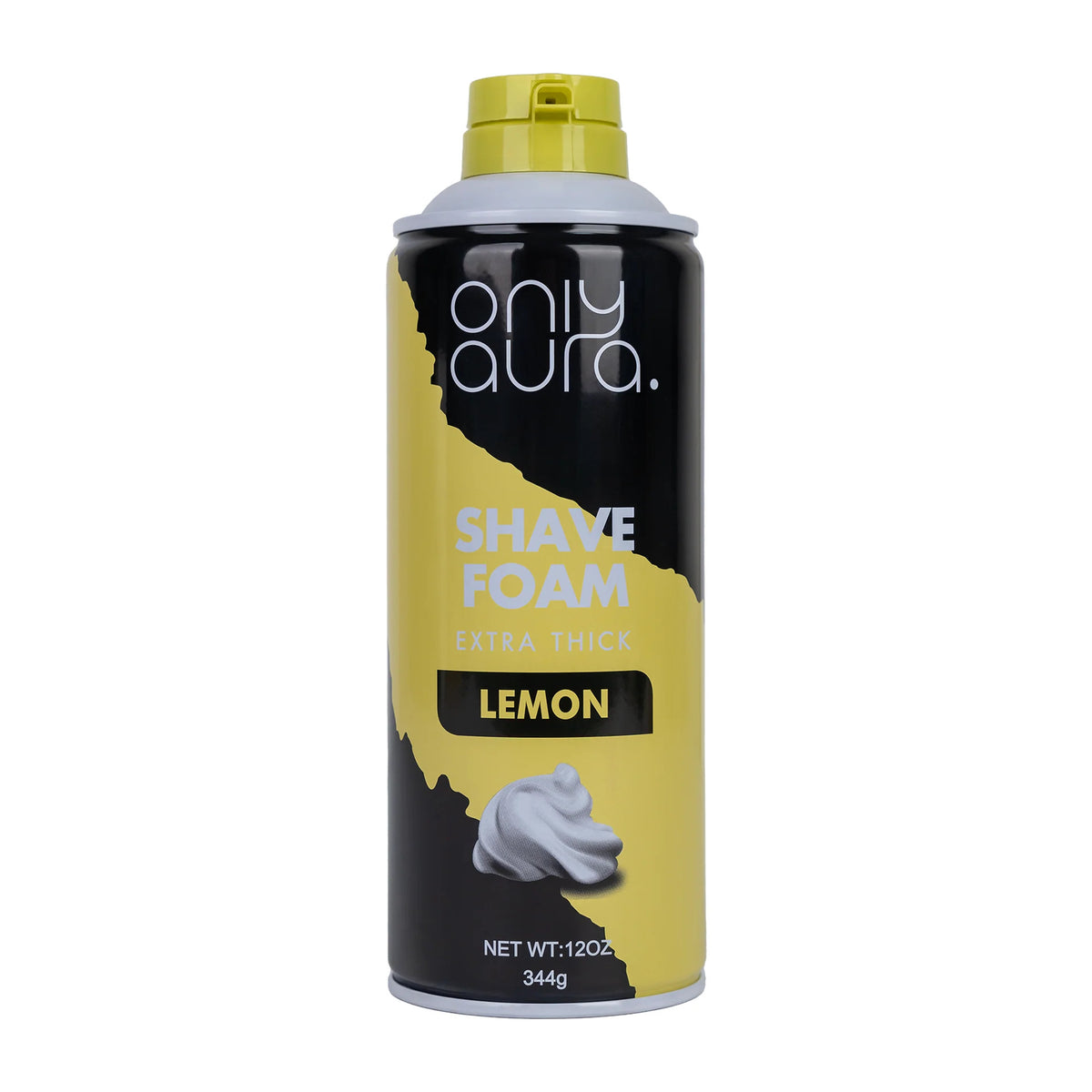 ONLY AURA Lemon Shaving Foam 344gm
