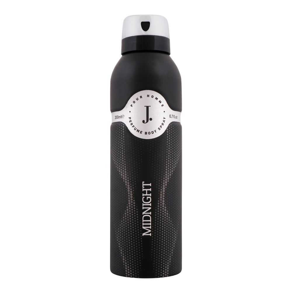 J. JUNAID JAMSHED MIDNIGHT MEN BODY SPRAY 200ML