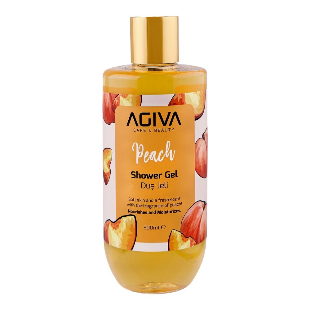 AGIVA PEACH SHOWER GEL 500ML  