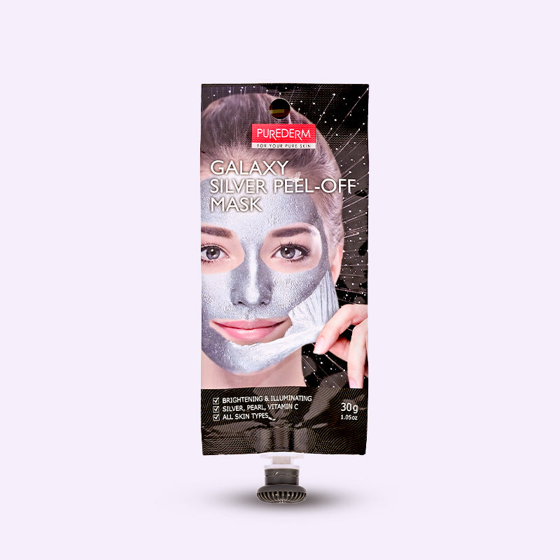PUREDERM GALAXY SILVER PEEL OFF MASK ADS464 30GM