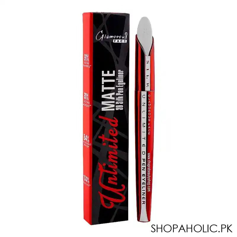 Glamorous Silk Unlimited Pen Eye Liner 0.3Gm