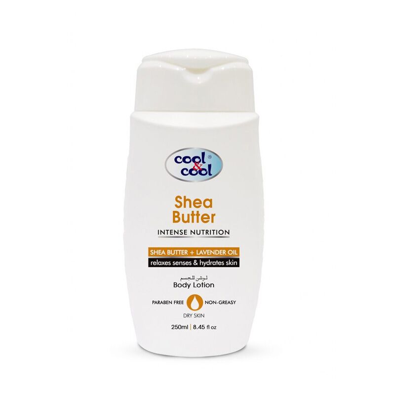 COOL & COOL SHEA BUTTER BODY LOTION B8691P 250ML