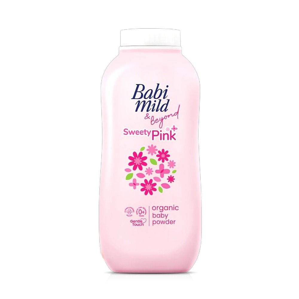 BABI MILD SWEETY PINK PLUS BABY POWDER 400GM