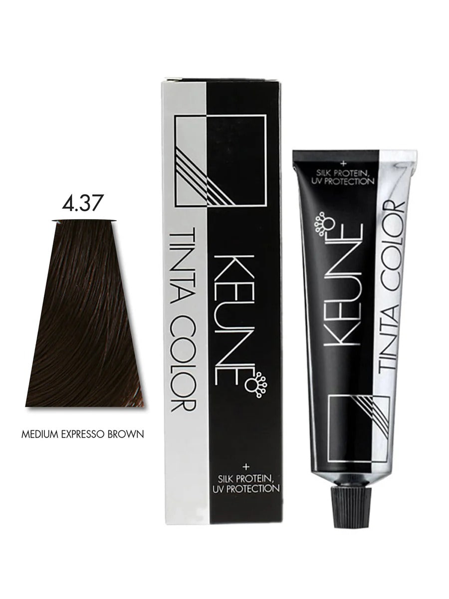 Keune Tinta Hair Color 4.37 Tube 60Ml