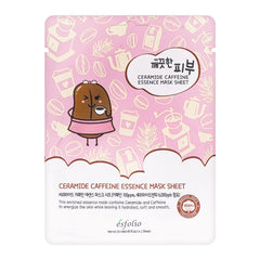 Esfolio Pure Skin Ceramide Caffeine Essence Mask Sheet 25Ml