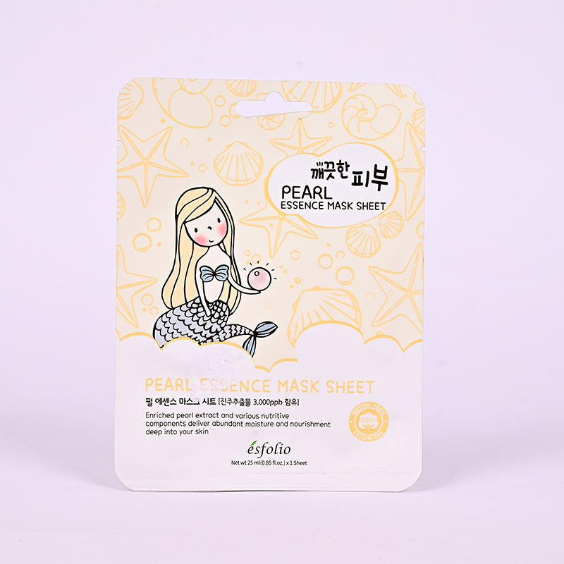 Esfolio Pure Skin Pearl Essence Mask Sheet 25ml