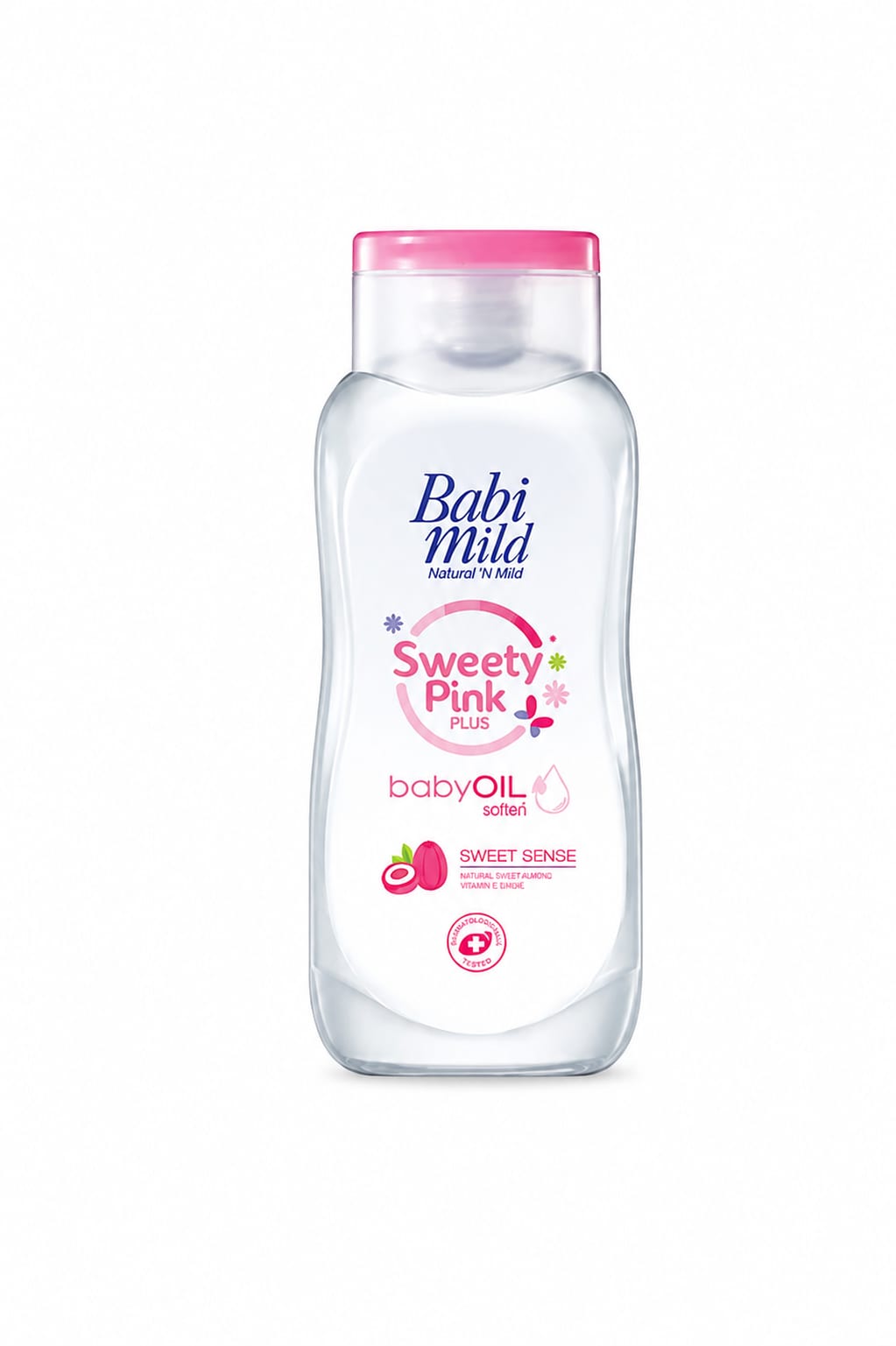 BABI MILD SWEETY PINK BABY OIL190ML