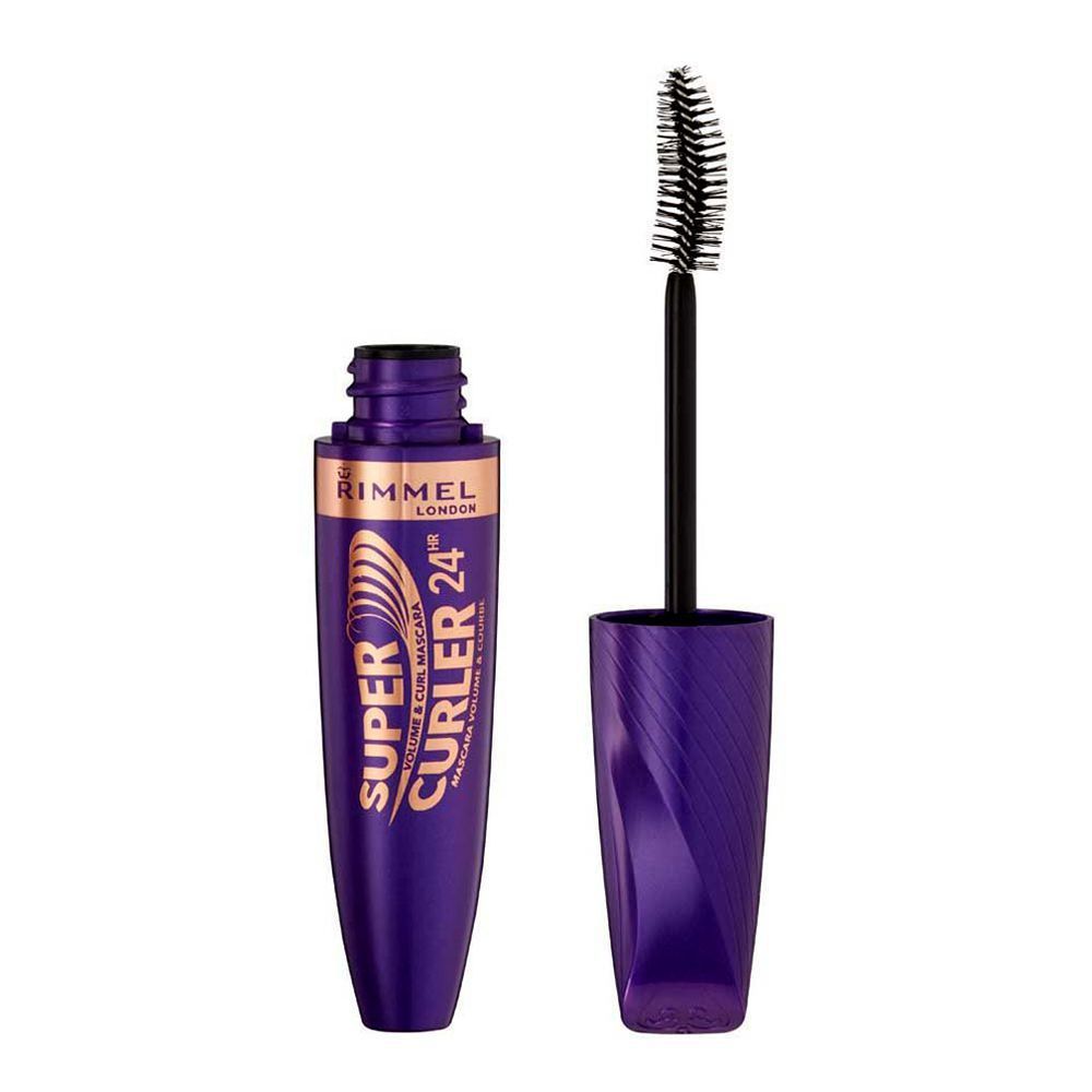 Rimmel Super Curler 24 Hour Volume And Curl Mascara 001 Black 12Ml