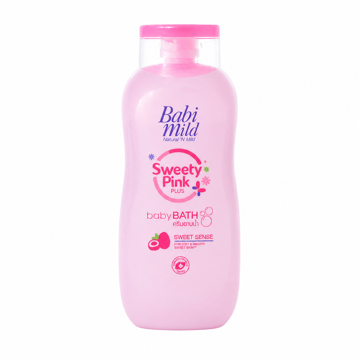 BABI MILD SWEETY PINK BABY BATH 180ML