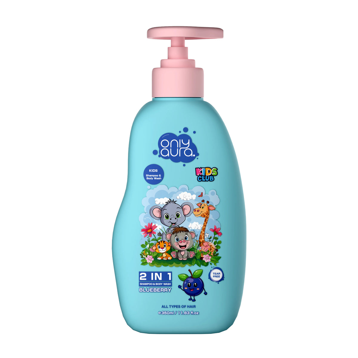 ONLY AURA Kids Blueberry Shampoo 350ml
