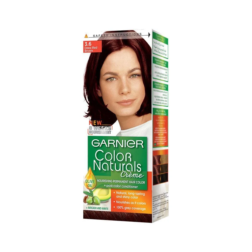 GARNIER COLOR NATURALS HAIR COLOR 3.6 40ML