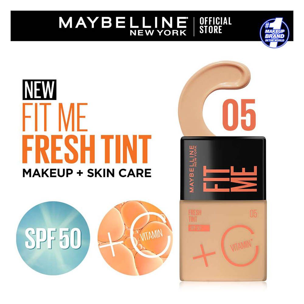 Maybelline Fit Me Fresh Tint Foundation 05 30Ml