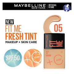 Maybelline Fit Me Fresh Tint Foundation 05 30Ml