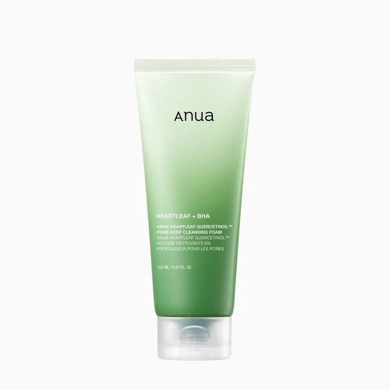 ANUA HEARTLEAF QUERCETINOL PORE DEEP CLEANSING FOAM 150ML