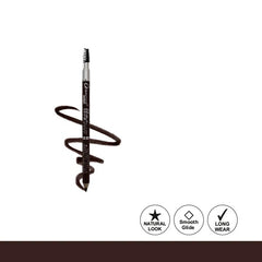 Glamorous Brow Shape Eyebrow Pencil Black 2Gm