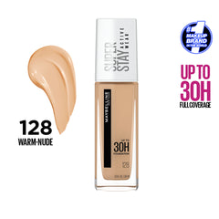 Maybelline Super Stay Foundation (Warm Nude 128) 30Ml