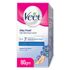 VEET SENSITIVE SKIN HAIR REMOVING LOTION 80GM