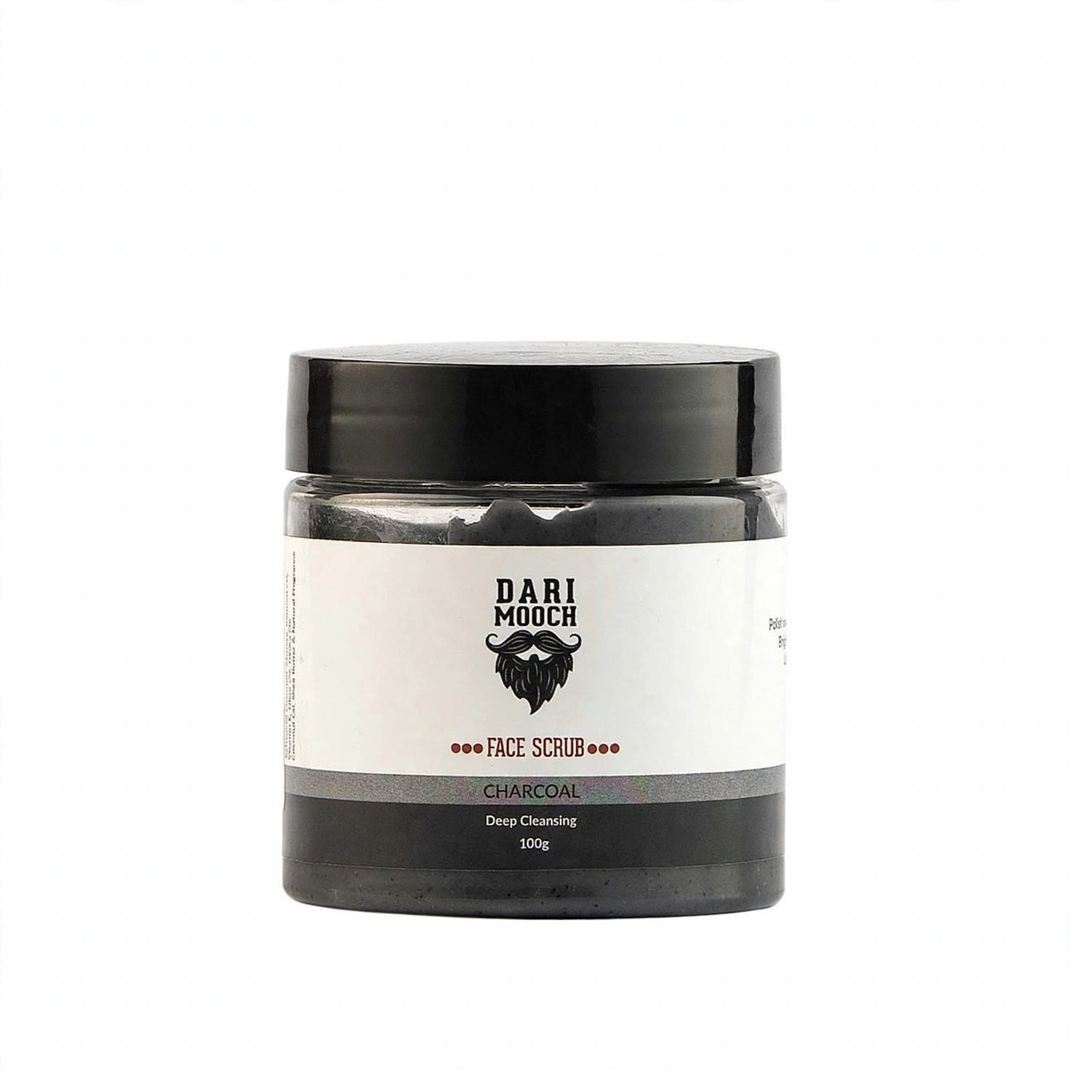 DARI MOOCH CHARCOAL FACE SCRUB 100GM  