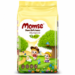 Momse Baby Diapers Economy Pack Small 40Pcs