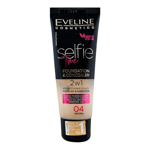 Eveline Selfie Time Foundation04 30Ml