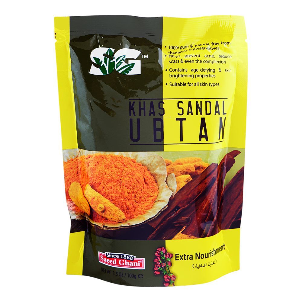 Saeed Khas Sandal Ubtan 100Gm