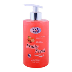 COOL & COOL FRUITY FRESH HAND WASH PUMP 500ML  
