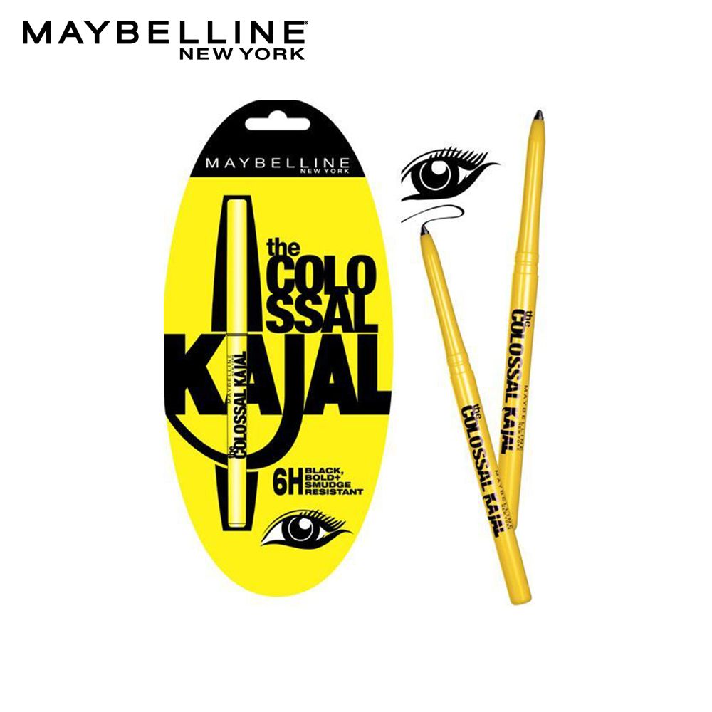 Maybelline The Colo Ssal Kajal Smudge Proof 0.35Gm