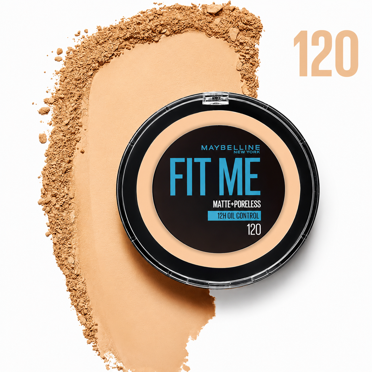 Maybelline Fit Me Matte+Poreless Face Powder 120 6Gm
