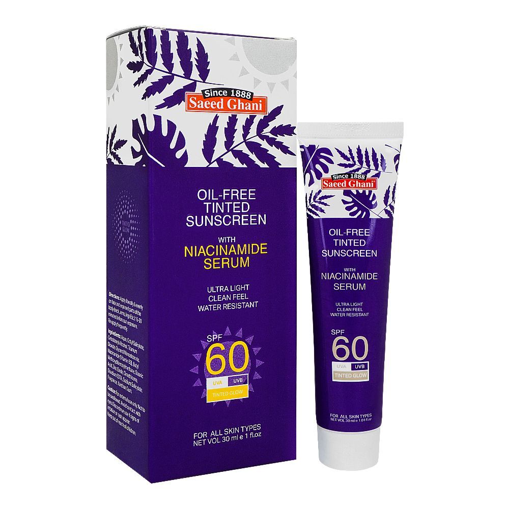 Saeed Oil Free Tinted Sun Block 30Ml