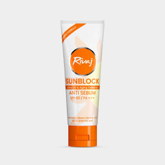 Rivaj Anti Sebum Sun Block Spf60 50Ml