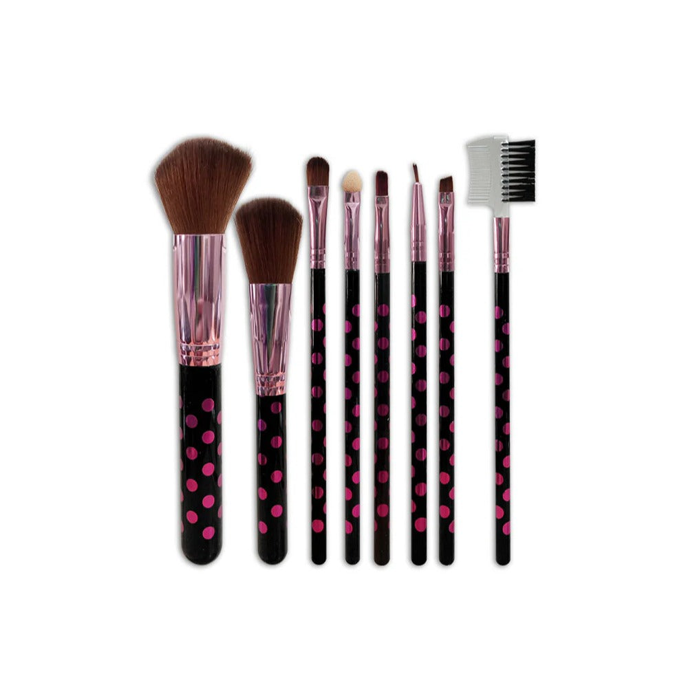 Glamorous Makeup Brush Set 8Pcs (Pot)