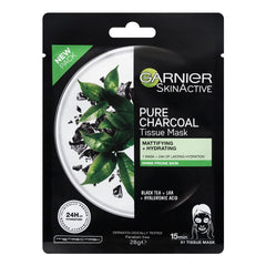 Garnier Skin Active Pure Charcoal Black Tea Face Mask 28Gm