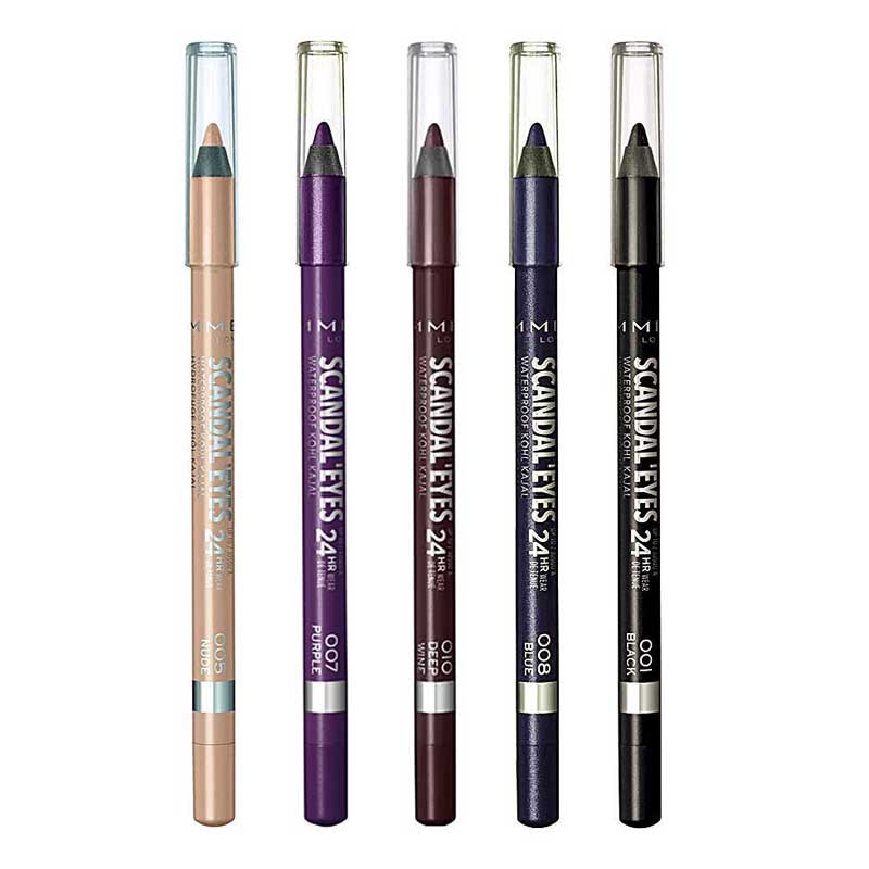 Rimmel Scandale Eyes Kohl Kajal Promo Pack 5Pcs