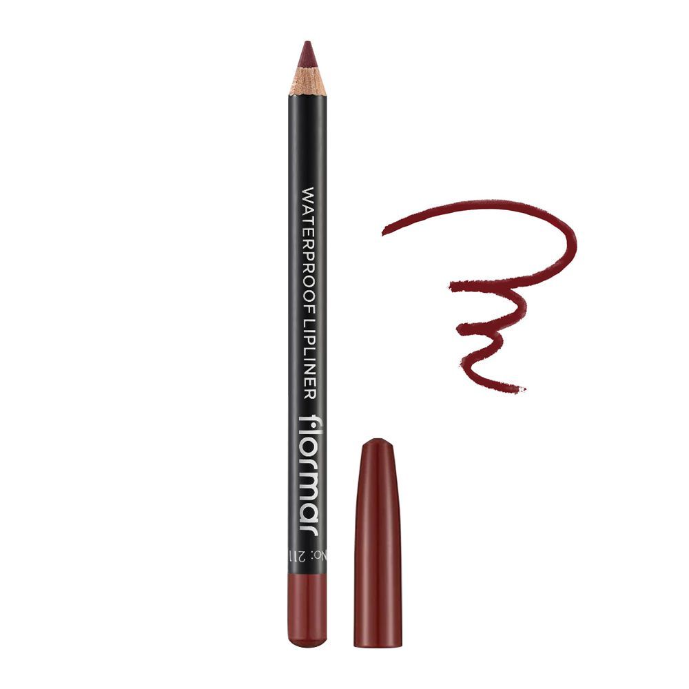 FLORMAR WATERPROOF LIP LINER PENCIL 211 1.14GM