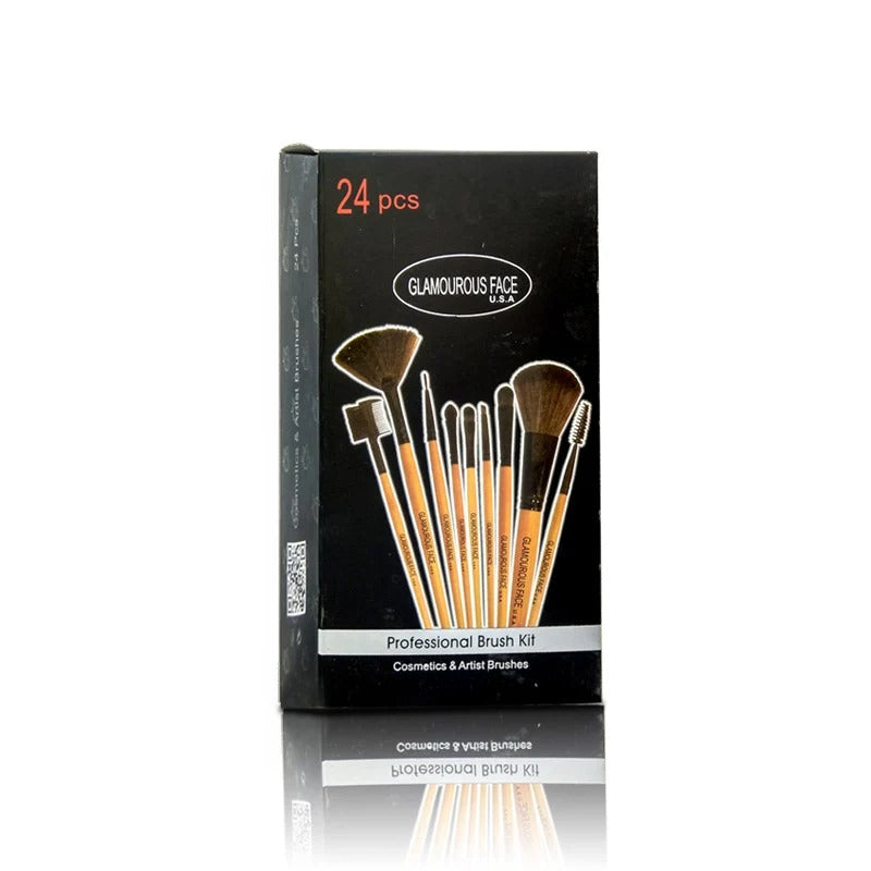 Glamorous Professional Makeup Brush Kit 24Pcs
