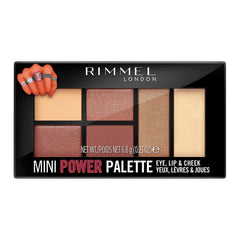 Rimmel Pallette Mini Power Eyeshade Kit 006 6.08Gm