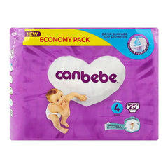 CANBEBE BABY DIAPERS 4 MAXI 25PCS