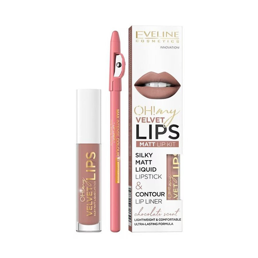 Eveline Oh My Lips Silky Matte Liquid Lipstick 12 4.5Ml