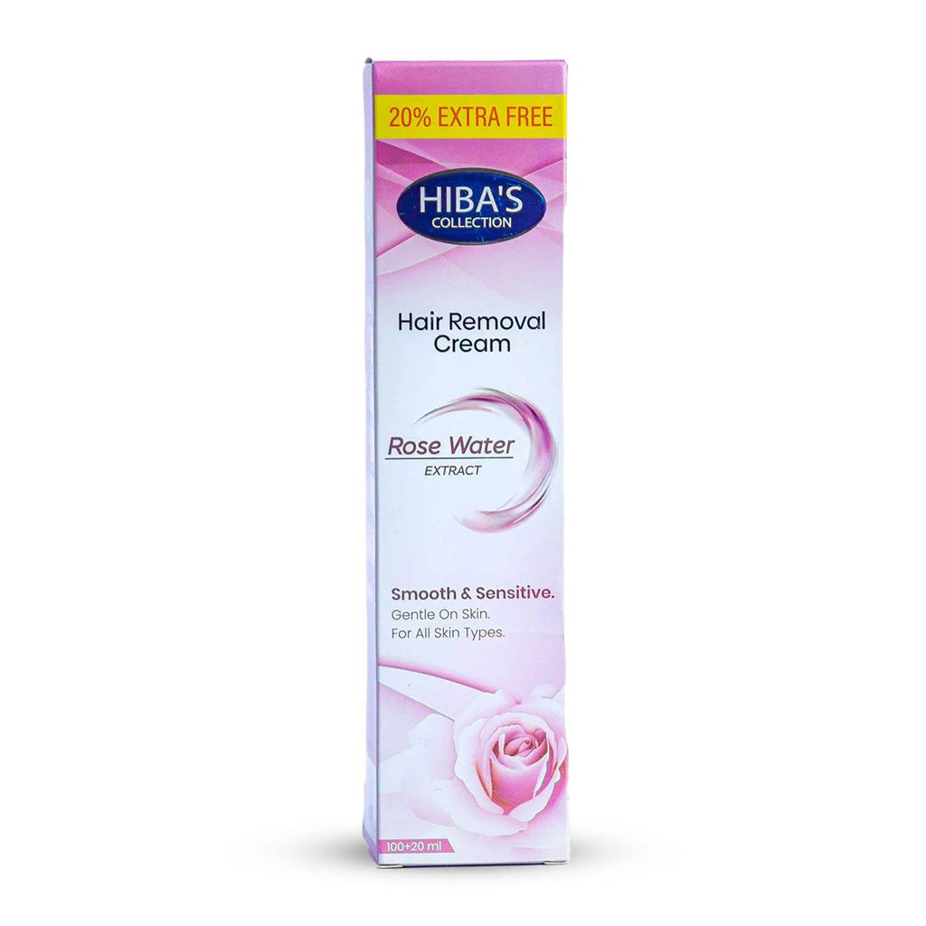 HIBA'S ROSE WATER HAIR REMOVING CREAM 100ML