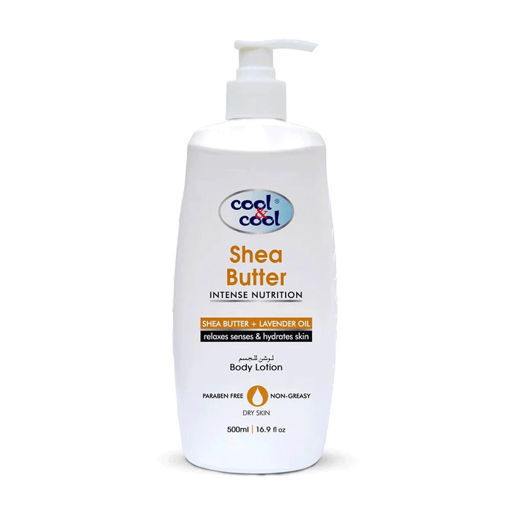 COOL & COOL SHEA BUTTER BODY LOTION 100ML  