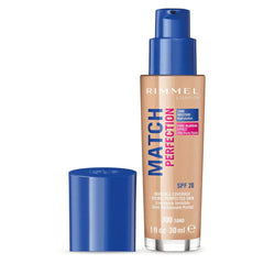 Rimmel Match Perfection Face Foundation 301 Warm Honey 30ml