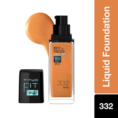 Maybelline Fit Me Matte Poreless Foundation 332 30Ml
