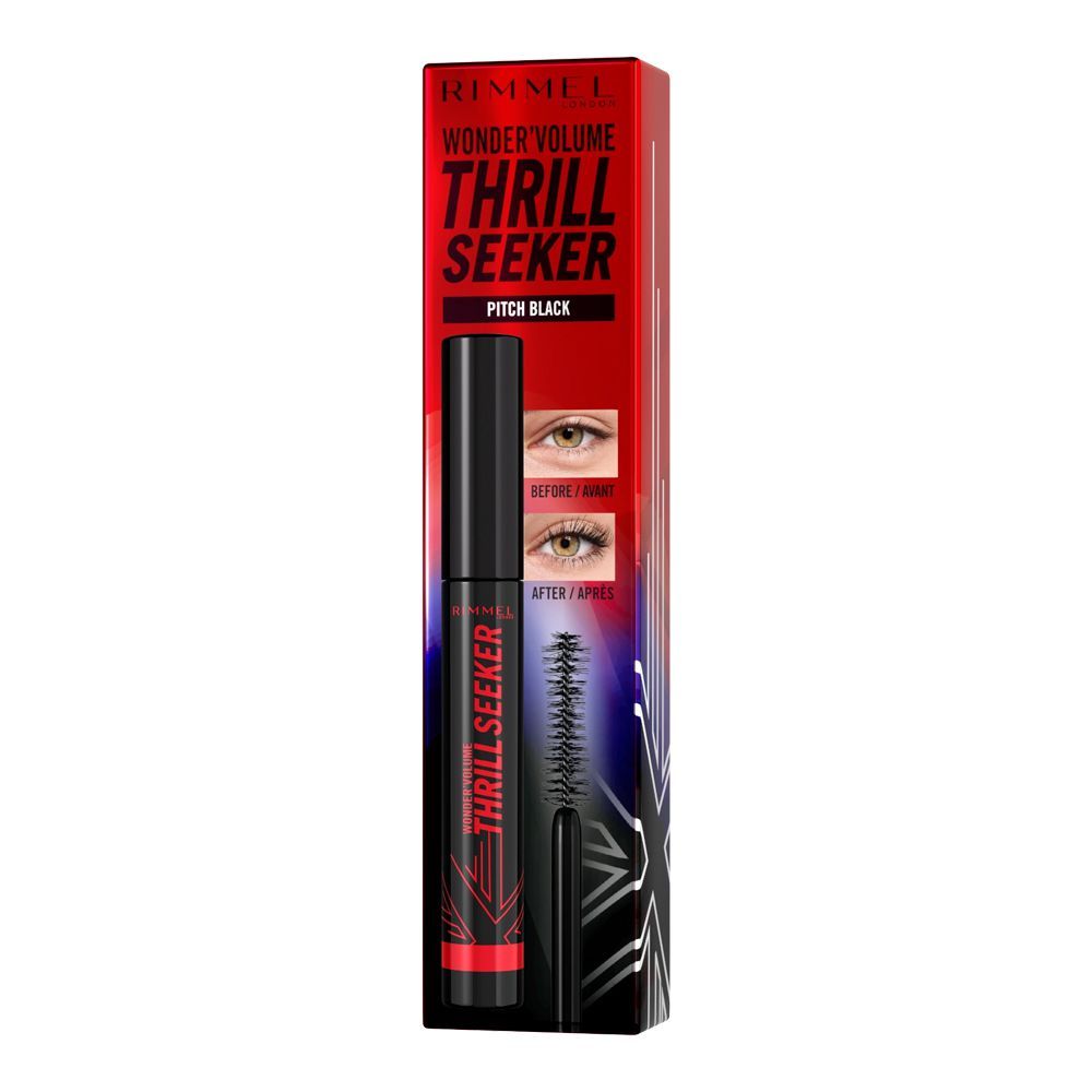 Rimmel Thrill Seeker Pitch Black Mascara 8Ml