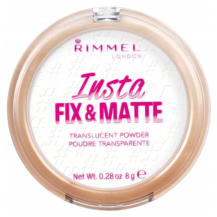 Rimmel Insta Fix & Matte Translucent Face Powder 001 8Gm