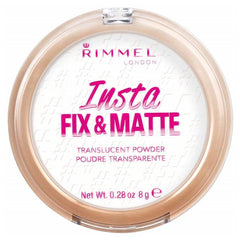 Rimmel Insta Fix & Matte Translucent Face Powder 001 8Gm