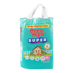 BONA PAPA BABY DIAPERS NEW BORN 50 PCS