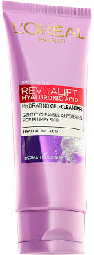Loreal Revitalift Hyaluronic Acid Gel Facial Cleanser 100Ml