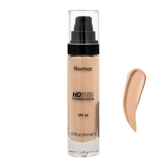 FLORMAR HD INVISIBLE COVER FOUNDATION 40 30ML