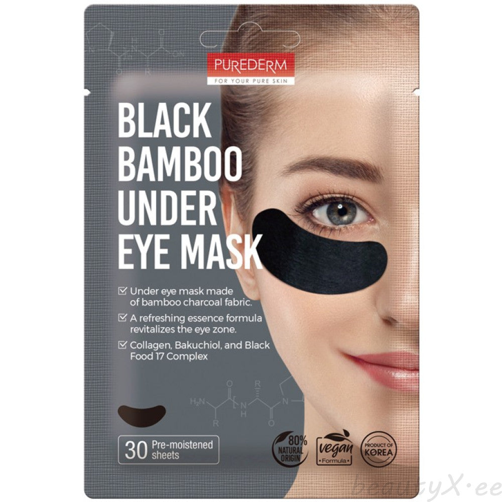 PUREDERM BLACK BAMBOO UNDER EYE MASK ADS795 30PCS
